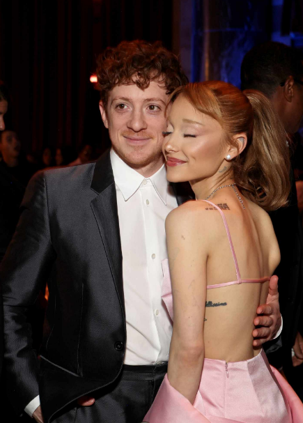 Ariana Grande and Ethan Slater